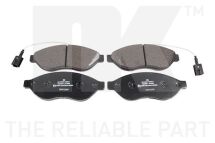 Гальмівні дискові колодки, комплект