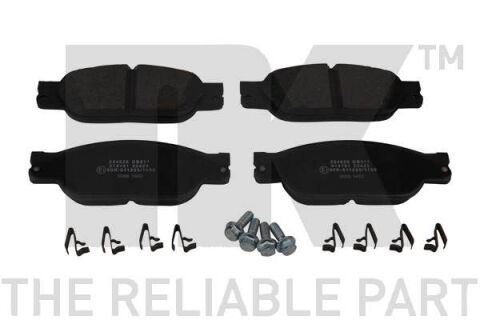 Гальмівні дискові колодки, комплект Гальмівні дискові колодки, комплект