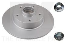 Диск гальмівний невентильований