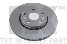 Диск тормозной передний вентилируемый