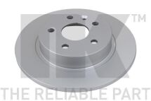 Диск гальмівний невентильований