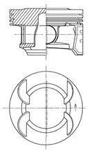 Поршень OPEL 79,25