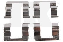 Комплект приладдя, накладка дискового гальма Комплект приладдя, накладка дискового гальма