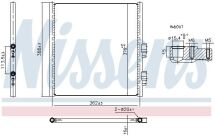 Радіатор кондиціонера First Fit