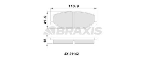 Тормозные колодки комплект Тормозные колодки комплект