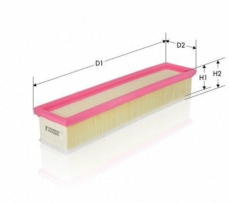Повітряний фільтр Citroen Berlingo/Peugeot 206/30