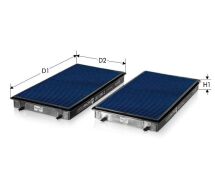 Фільтр салону вугільний (2шт) Bmw E60/E61 Фільтр салону вугільний (2шт) Bmw E60/E61