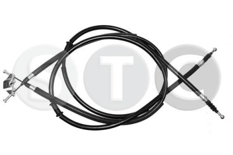 Трос тормозной ASTRA H все без SW (дисковые тормоза)