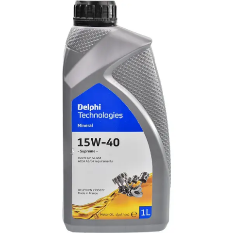 Моторное масло Delphi Supreme 15W-40, 1 литр
