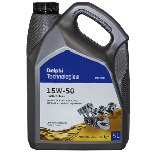 Моторна олива Delphi Select Plus 15W-50, 5 літрів