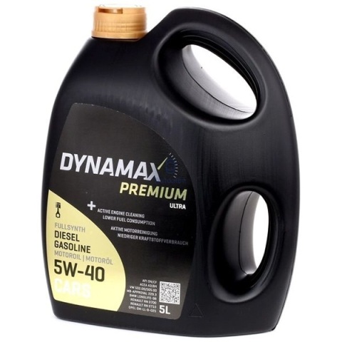 Моторна олива DYNAMAX ULTRA 5W-40, 5 літрів Моторна олива DYNAMAX ULTRA 5W-40, 5 літрів