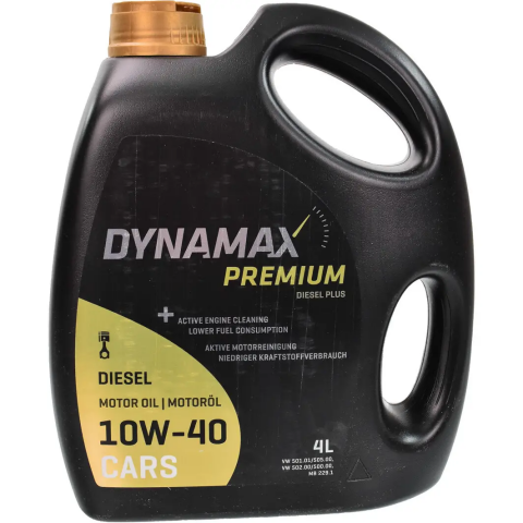 Моторна олива DYNAMAX DIESEL PLUS 10W-40, 4 літри Моторна олива DYNAMAX DIESEL PLUS 10W-40, 4 літри
