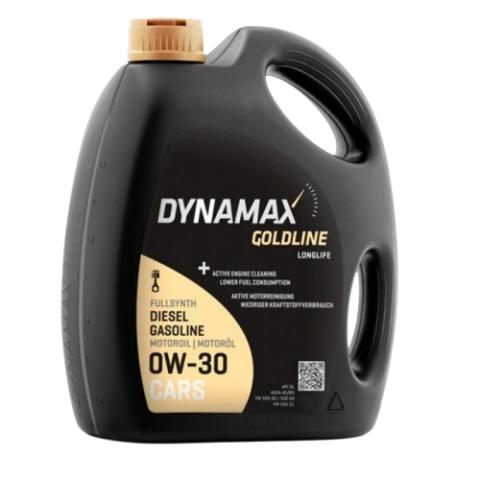 Моторна олива DYNAMAX GOLDLINE LONGLIFE 0W-30, 5 літрів Моторна олива DYNAMAX GOLDLINE LONGLIFE 0W-30, 5 літрів