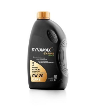 Моторна олива DYNAMAX GOLDLINE LONGLIFE FE 0W-20, 1 літр Моторна олива DYNAMAX GOLDLINE LONGLIFE FE 0W-20, 1 літр