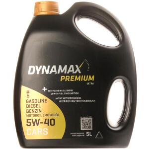 Моторна олива DYNAMAX ULTRA 5W-40, 5 літрів