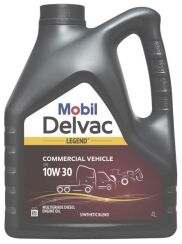 Моторное масло Mobil Delvac Light Commercial Vehicle 10W30, 4 литра
