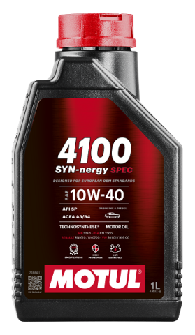 Моторна олива Motul 4100 Turbolight 10W-40, 1 літр Моторна олива Motul 4100 Turbolight 10W-40, 1 літр