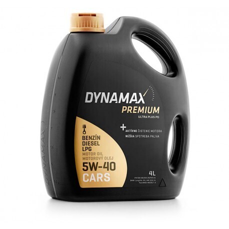 Моторна олива DYNAMAX ULTRA PLUS PD 5W-40, 4 літри