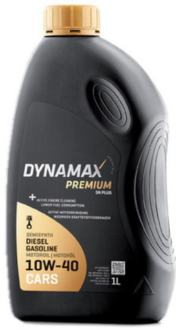 Моторна олива DYNAMAX PREMIUM SN PLUS 10W-40, 1 літр Моторна олива DYNAMAX PREMIUM SN PLUS 10W-40, 1 літр