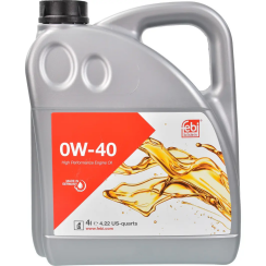 Моторное масло FEBI BILSTEIN High Performance 0W-40, 5 литров
