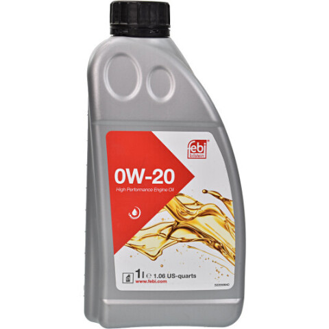 Моторна олива FEBI BILSTEIN High Performance 0W-20, 1 літр Моторна олива FEBI BILSTEIN High Performance 0W-20, 1 літр