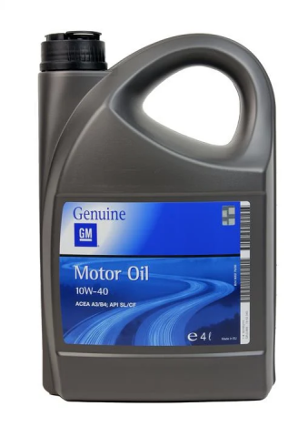 Моторна олива GENERAL MOTORS Semi Synthetic 10W-40, 4 літри