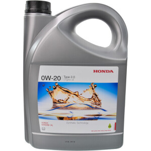 Моторное масло HONDA Type 2.0 0W-20, 4 литра