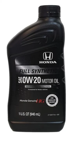 Моторное масло HONDA Genuie SYNTHETIC BLEND 0W-20, 946 мл