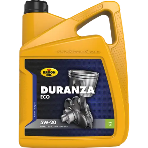 Моторна олива KROON OIL Duranza ECO 5W-20, 5 літрів Моторна олива KROON OIL Duranza ECO 5W-20, 5 літрів