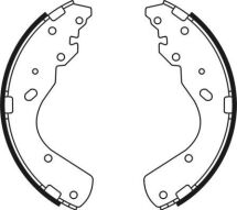 Комплект гальмівних колодок