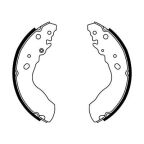 Комплект гальмівних колодок