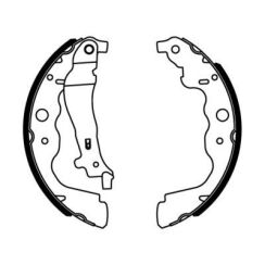 Барабанные тормозные колодки (задние) d=228x42mm Renault Kangoo II / Logan I + II / Sandero I + II / Clio IV / Captur