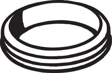 Ущільнення, вихлопна труба Ущільнення, вихлопна труба