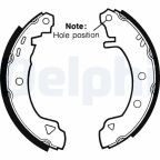 Комплект гальмівних колодок