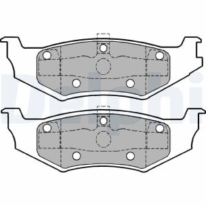 Тормозные колодки дисковые, комплект