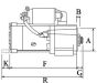 Стартер VW LT 2.5D 99-06 (2kw) (z=9) = 112430, фото 7 - інтерент-магазин Auto-Mechanic