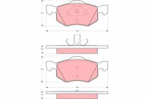 Гальмівні колодки дискові, комплект