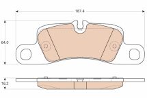 Гальмівні колодки дискові, комплект