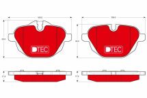 Тормозные колодки дисковые, комплект