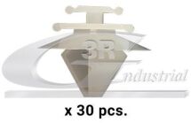 Затискач, декоративна/захисна накладка