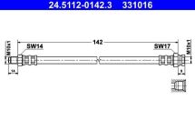 Гальмівний шланг Гальмівний шланг