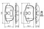 Комплект гальмівних накладок, дискове гальмо, фото 7 - інтерент-магазин Auto-Mechanic