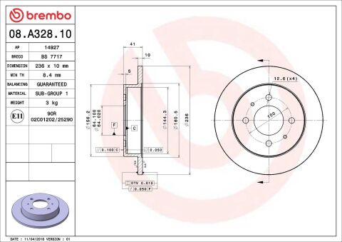 Гальмівний диск