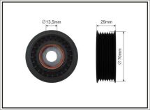 Паразитный / ведущий ролик, поликлиновой ремень
