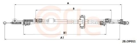 Тросовий привод, коробка передач