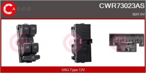 Перемикач, склопідйомник