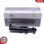 Форсунка подачі води для миття, система очищення фар