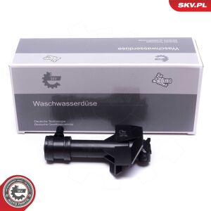 Форсунка подачі води для миття, система очищення фар