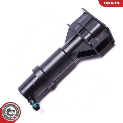 Форсунка подачі води для миття, система очищення фар