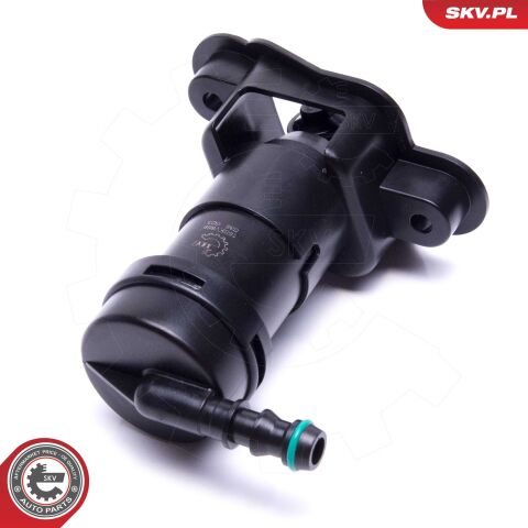 Форсунка подачі води для миття, система очищення фар